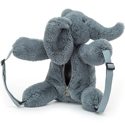 jellycat kinderrugzak huggady elephant - 28 cm