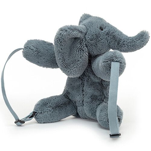 jellycat kinderrugzak huggady elephant - 28 cm