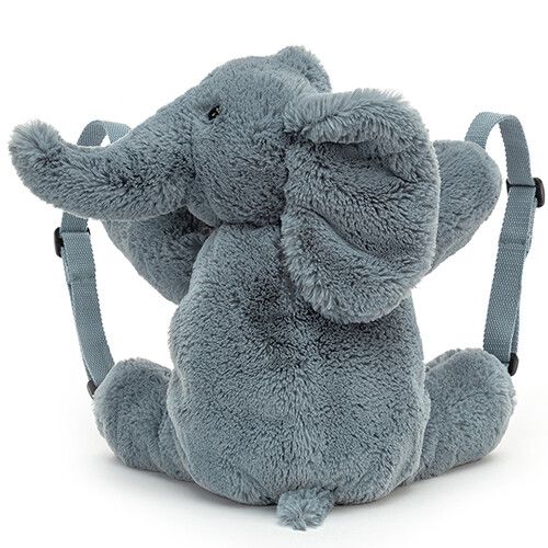 jellycat kinderrugzak huggady elephant - 28 cm