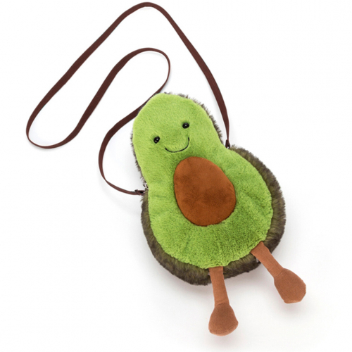 jellycat amuseables sac avocat - 29 cm 