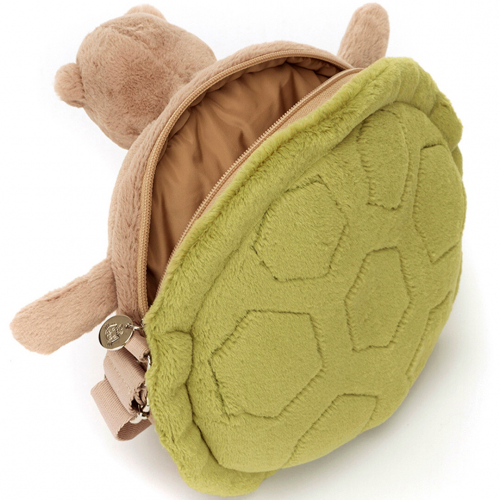 jellycat sac tortue timmy - 23 cm