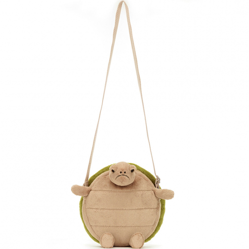 jellycat sac tortue timmy - 23 cm