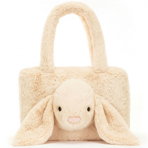 jellycat handtas smudge rabbit - 36 cm  