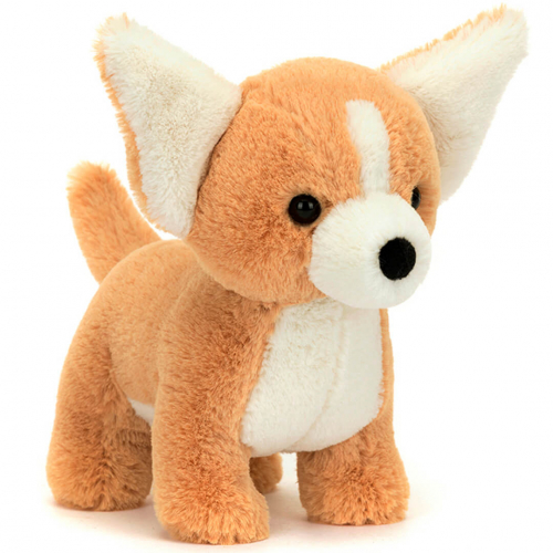 jellycat knuffelchihuahua isobel - 17 cm 