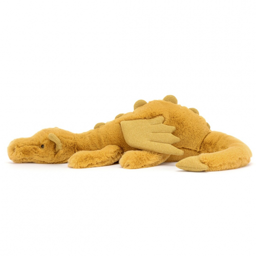 jellycat knuffeldraak golden - 50 cm  