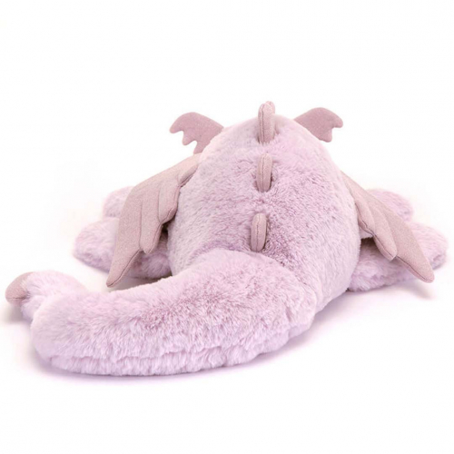 jellycat knuffeldraak lavender - 66 cm 