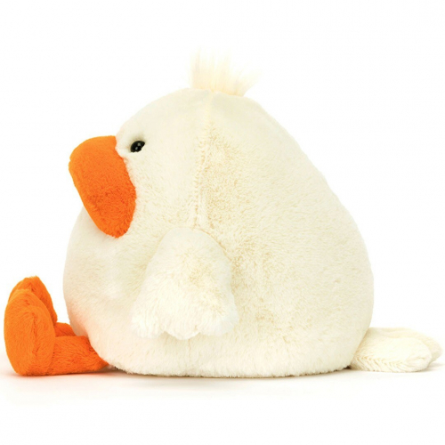 jellycat canard en peluche delia - 23 cm