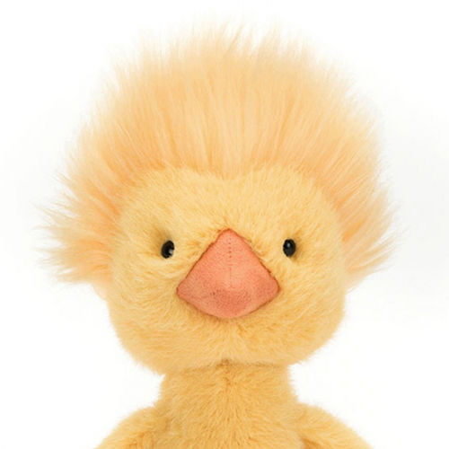jellycat canard en peluche rockhopper - 26 cm