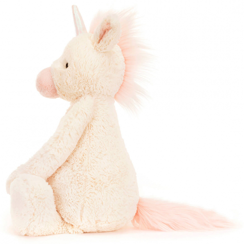 jellycat knuffeleenhoorn bashful - 51 cm