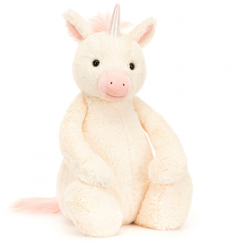 jellycat knuffeleenhoorn bashful - 67 cm