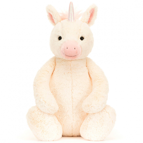 jellycat knuffeleenhoorn bashful - 67 cm