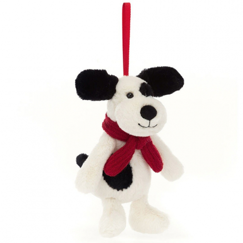 jellycat knuffelhond bashful decoratie - 13 cm
