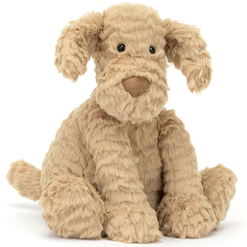 jellycat chien câlin fuddlewuddle - m - 23 cm