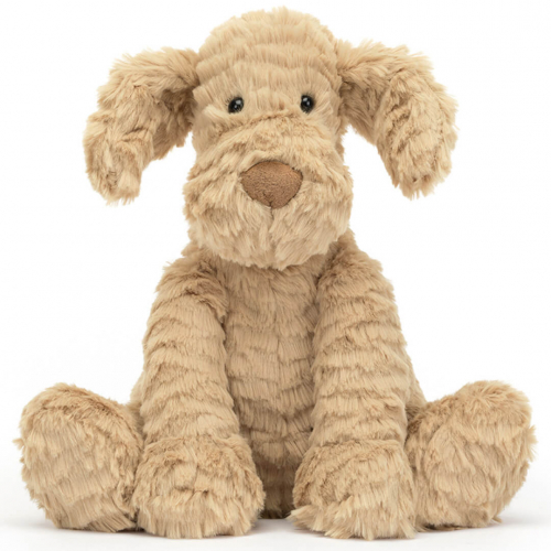 jellycat chien câlin fuddlewuddle - m - 23 cm