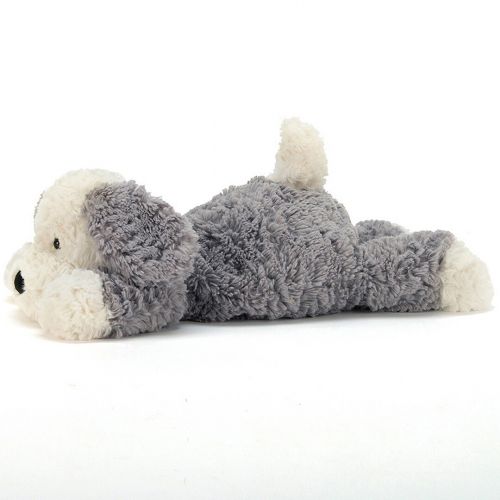 jellycat knuffelhond tumblie sheep dog - 35 cm