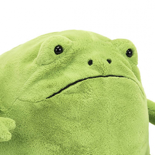 jellycat knuffelkikker ricky - 25 cm