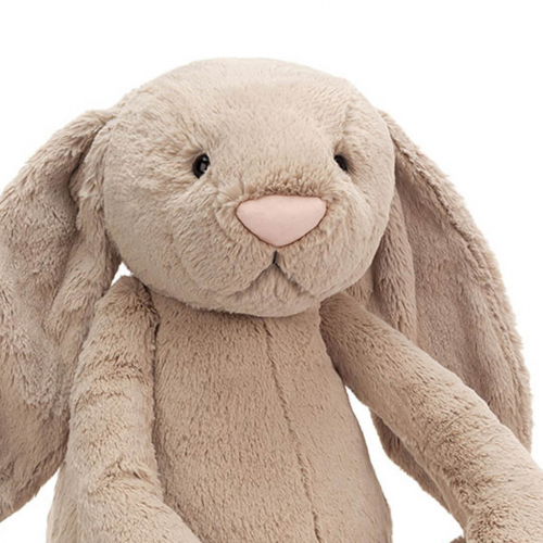 jellycat lapin câlin bashful beige - xxl - 67 cm