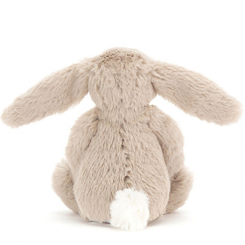 jellycat knuffelkonijn bashful bunny baby beige - tiny - 13 cm