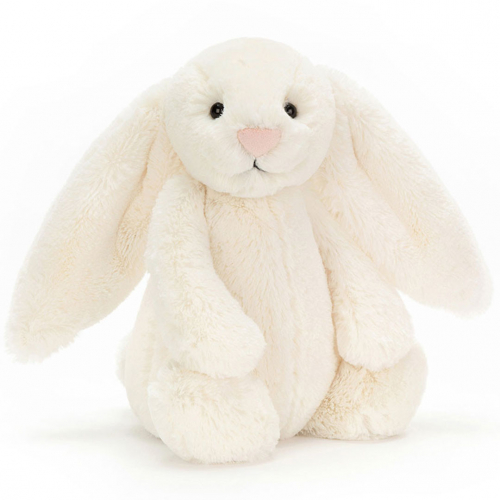 jellycat knuffelkonijn bashful cream bunny - 31 cm