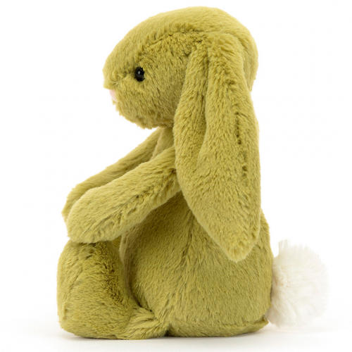 jellycat knuffelkonijn bashful moss bunny - 18 cm