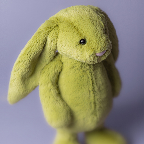 jellycat knuffelkonijn bashful moss bunny - 31 cm