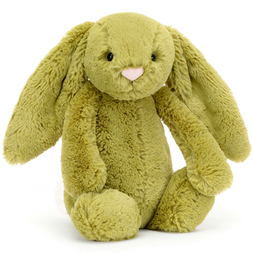 jellycat knuffelkonijn bashful moss bunny - 31 cm