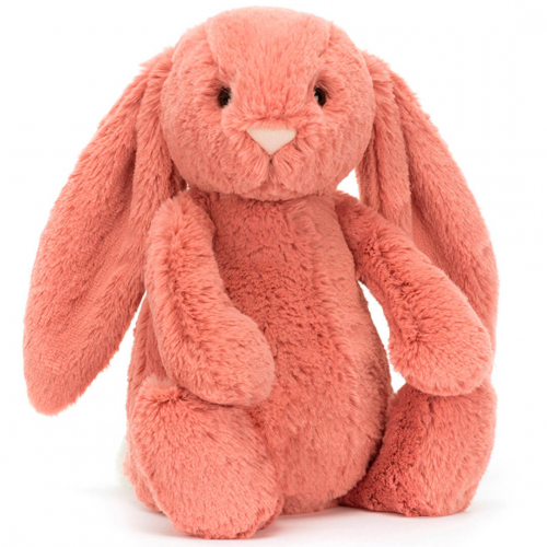 jellycat knuffelkonijn bashful sorrel bunny - 31 cm