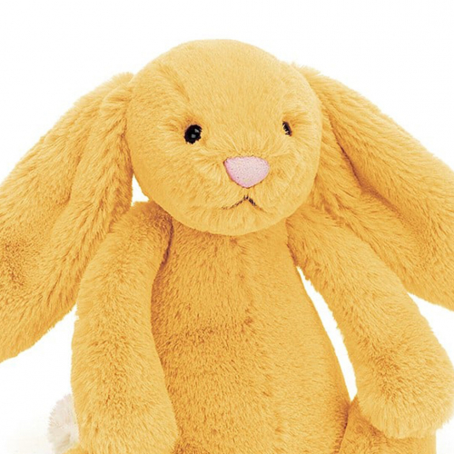 jellycat knuffelkonijn bashful sunshine bunny - 18 cm