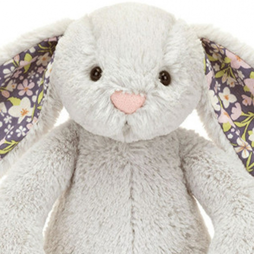 jellycat knuffelkonijn bobbi jasmine - 18 cm 