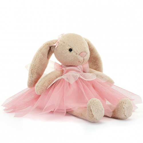jellycat knuffelkonijn lottie fairy - 27 cm 