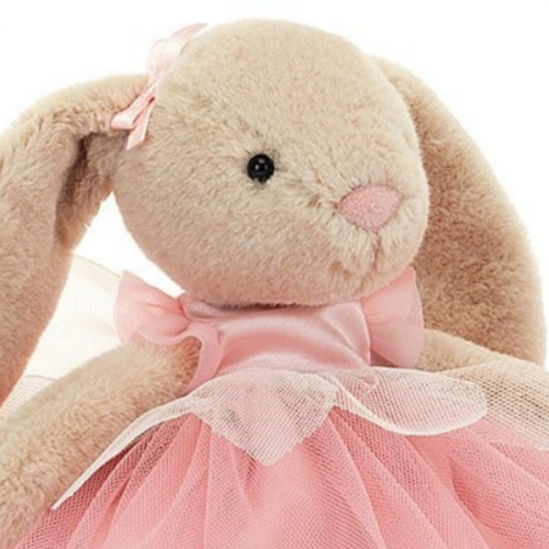 jellycat knuffelkonijn lottie fairy - 27 cm 