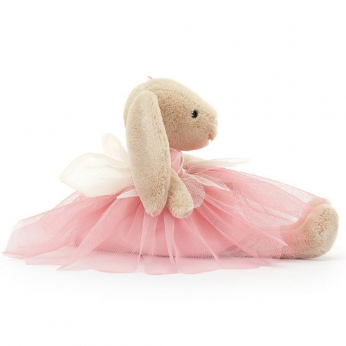 jellycat knuffelkonijn lottie fairy - 27 cm 