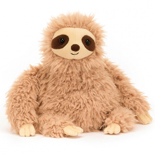 jellycat knuffelluiaard selma - 22 cm