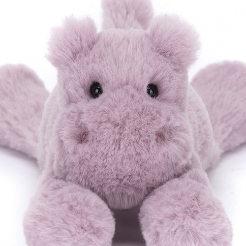 jellycat knuffelnijlpaard smudge - tiny - 13 cm