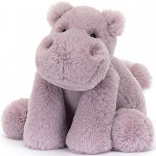 jellycat knuffelnijlpaard smudge - 24 cm