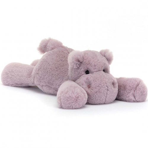 jellycat knuffelnijlpaard smudge - 24 cm