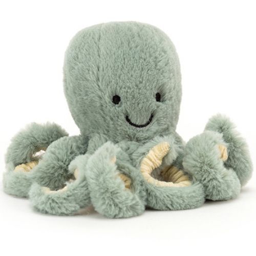 jellycat bébé pieuvre odyssey baby - 14 cm