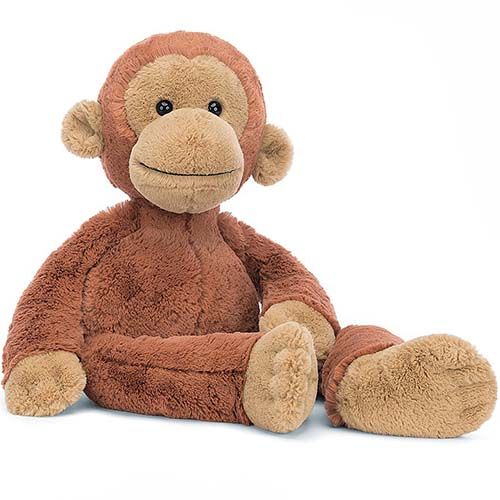 jellycat knuffelorang-oetan pongo - 59 cm