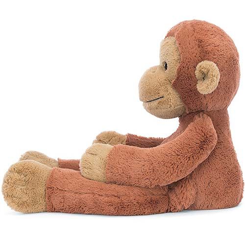 jellycat orangutan en peluche pongo - 59 cm