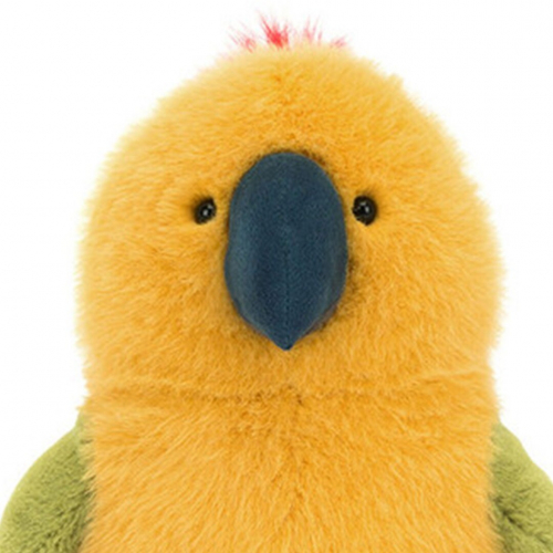 jellycat knuffelpapegaai budgeby - 26 cm