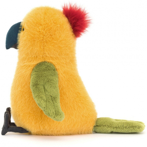 jellycat knuffelpapegaai budgeby - 26 cm