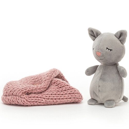jellycat knuffelpoes cosie kitten - 18 cm