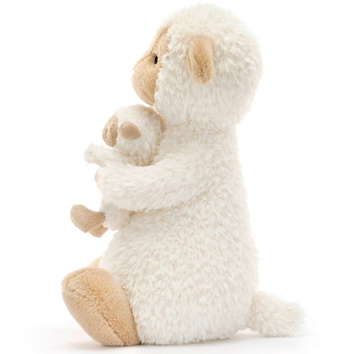 jellycat knuffelschaap huddles - 26 cm