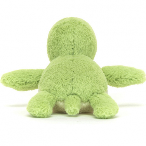 jellycat knuffelschildpad fluffy - 7 cm