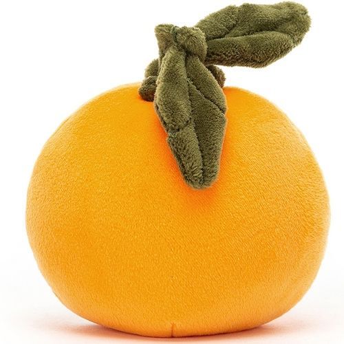 jellycat knuffelsinaasappel - 9 cm