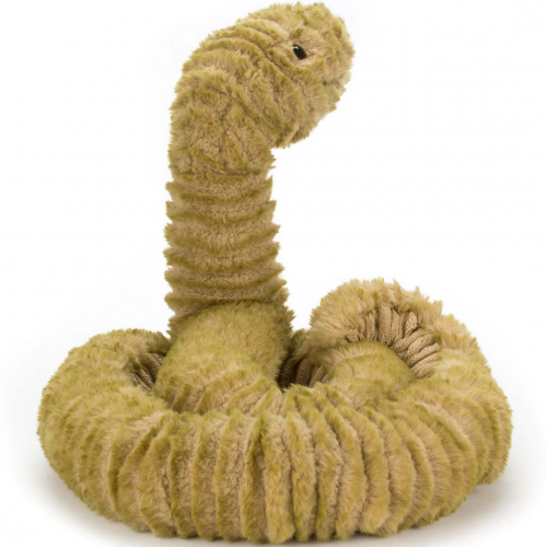 jellycat knuffelslang slither - 50 cm