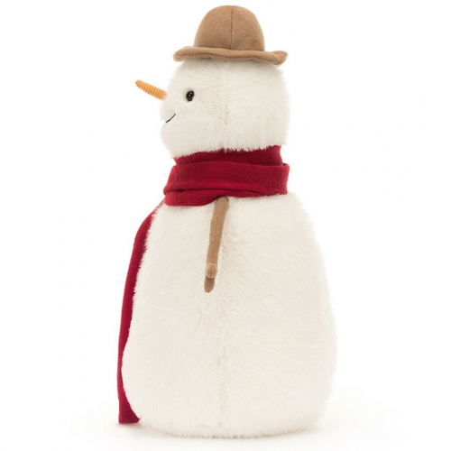 jellycat knuffelsneeuwman jesse - 30 cm 