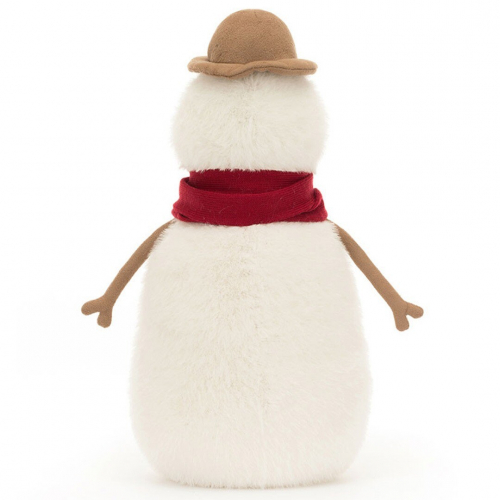 jellycat knuffelsneeuwman jesse - 30 cm 