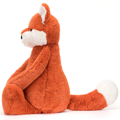 jellycat knuffelvos bashful fox - 67 cm 