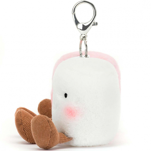 jellycat sleutelhanger amuseables marshmallows  - 15 cm